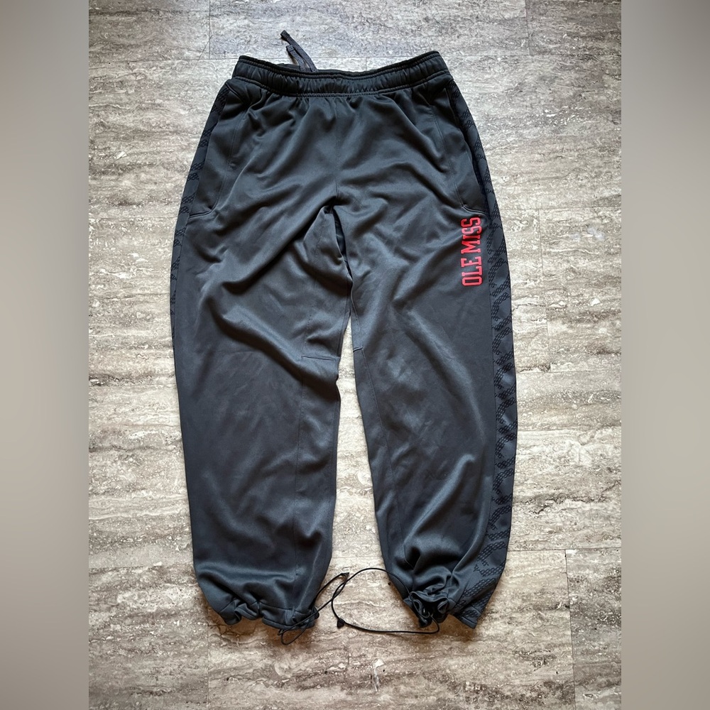 Nike Ole Miss Men's Smoke Grey Jogger Pants